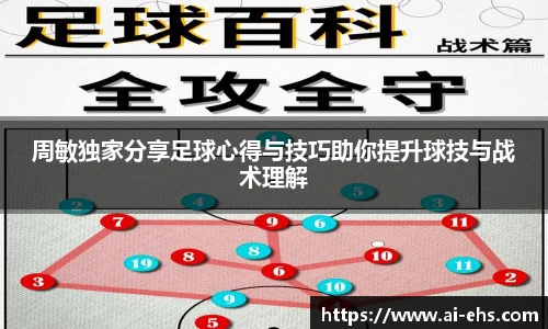 周敏独家分享足球心得与技巧助你提升球技与战术理解